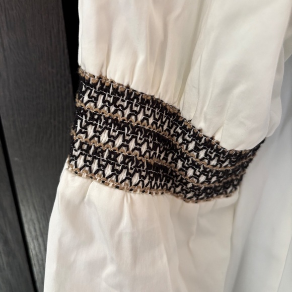 ELIZABETH ANF JAMES PEASANT BLOUSE WITH SMOCKING - Picture 4 of 4